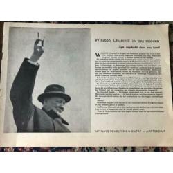 Winston Churchill in ons midden. Zijn zegetocht door ons lan