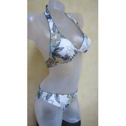 38B Nieuwe witte halter beugel bikini Nickey Nobel 38 B