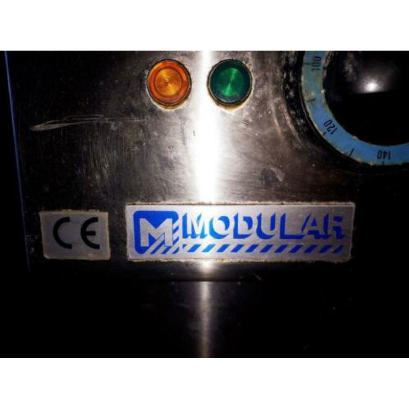 Dubbele FRITEUSE met onderstel, elektrisch 400V / 15kW