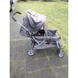 Dubbele kinderwagen