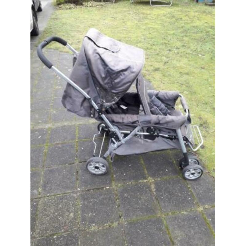 Dubbele kinderwagen