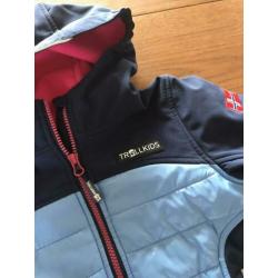 Trollkids windjack en vest maat 116