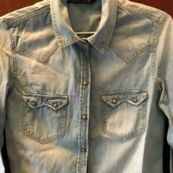 Zara jeans overhemd mt s