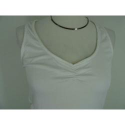 SUPERSALE !! ANNE PARKER maat XL, mouwloos tricot tuniekshir