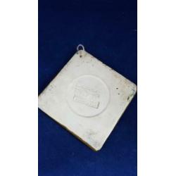 Wandtegel Regeringsjubileum Wilhemina 1938, Goedewaagen. 6C9