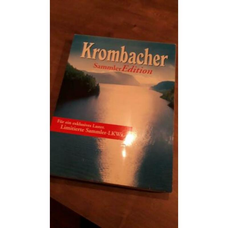Krombacher verzamelbox beperkte uitgave 1:87 Trucks