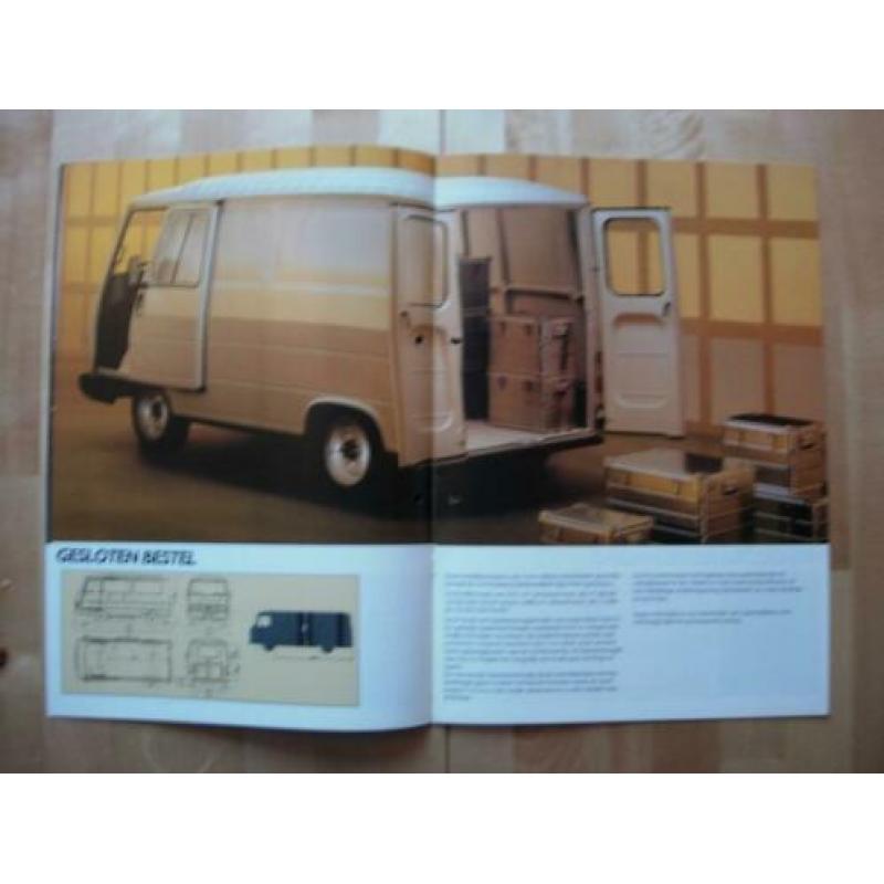 Peugeot J9 Brochure 1987 - Bestelwagen