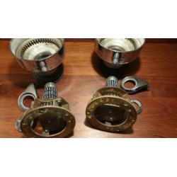 2 Barlow 27 self-tailing 2-speed lieren chrome