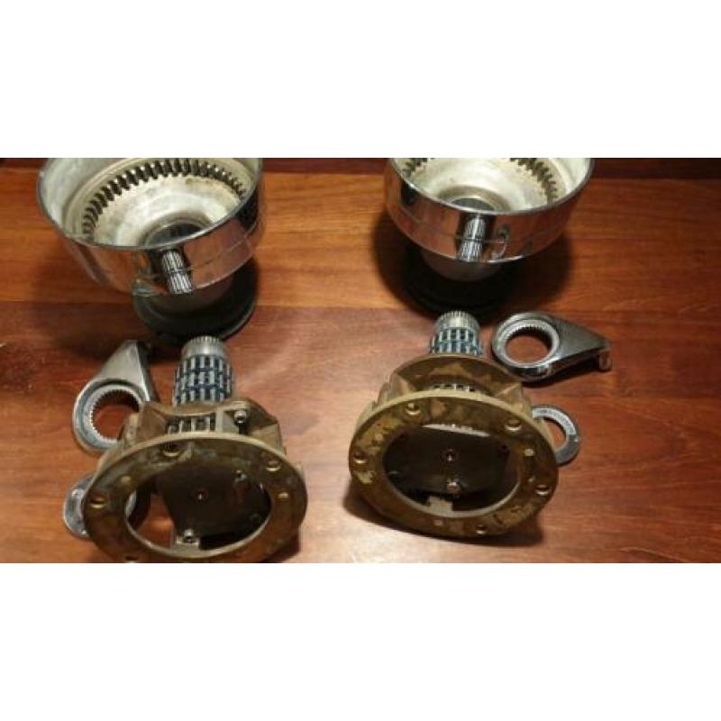 2 Barlow 27 self-tailing 2-speed lieren chrome