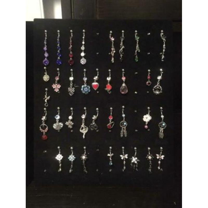 ~ 50 navelpiercings hanger ~ partij piercings KOOPJE markt