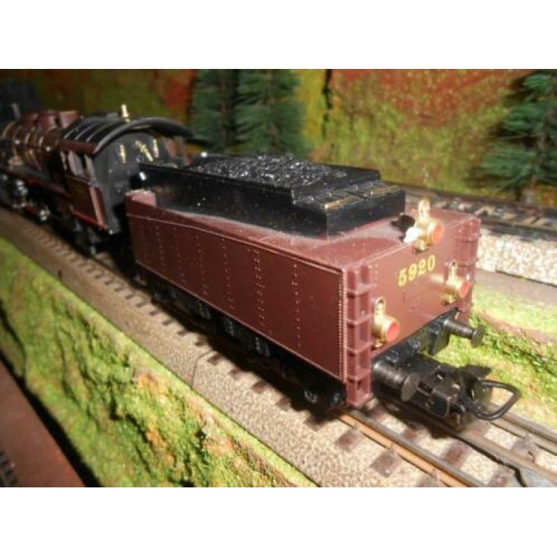 Marklin 3111 Belgie, Stoomloc 5920 Type 19 ( Br 18 ) bruin