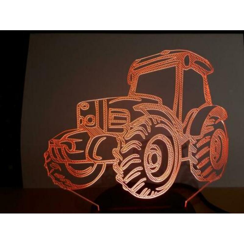 3D led lamp trekker tractor