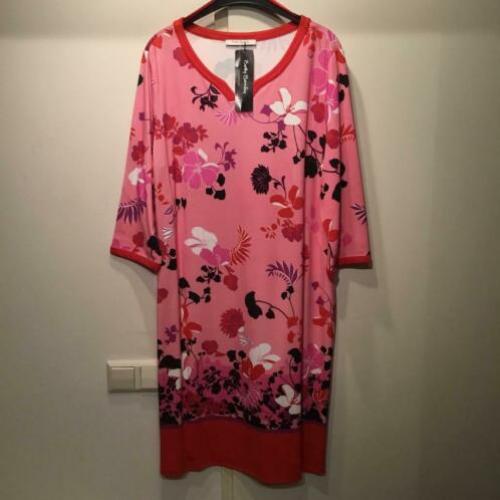 Jurk Betty Barclay NIEUW maat 46-48 viscose stretch roze