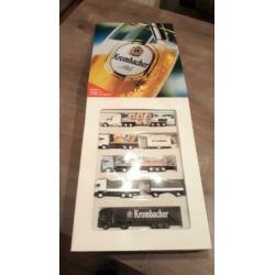 Krombacher verzamelbox beperkte uitgave 1:87 Trucks