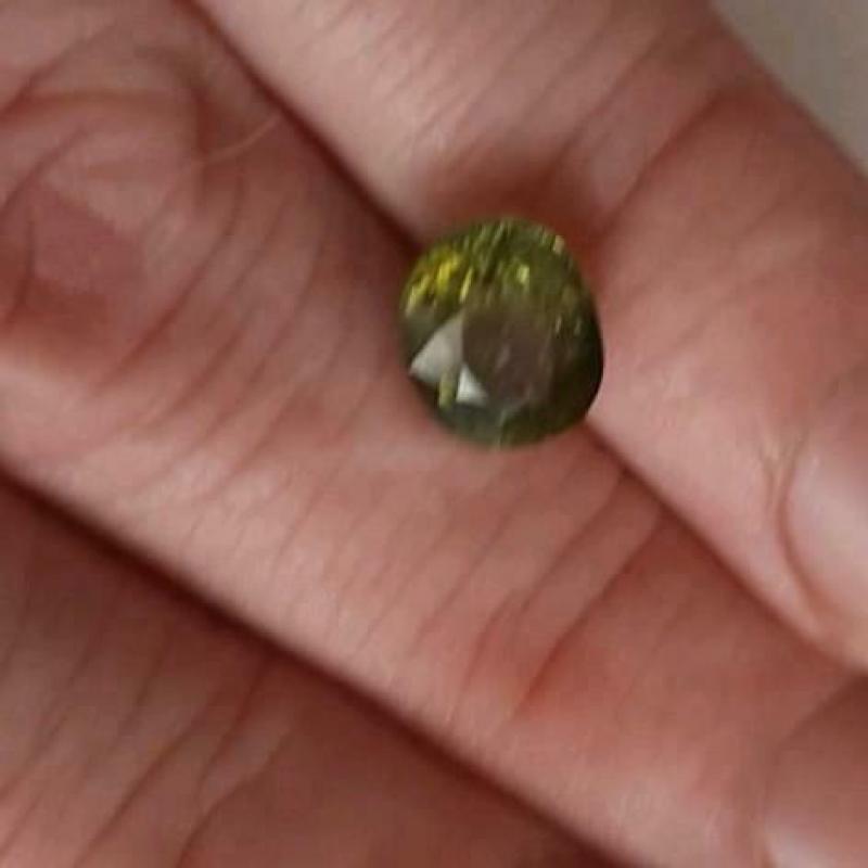 Paraiba groen toermarlijn 3,33 krt brazilie