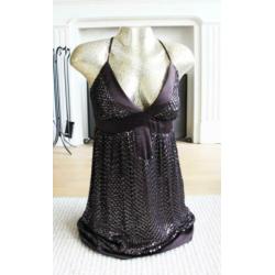 Single Dress Glitter Jurk (Maat 36)