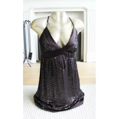 Single Dress Glitter Jurk (Maat 36)