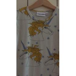 Mini rodini eenhoorn shirt 116-122