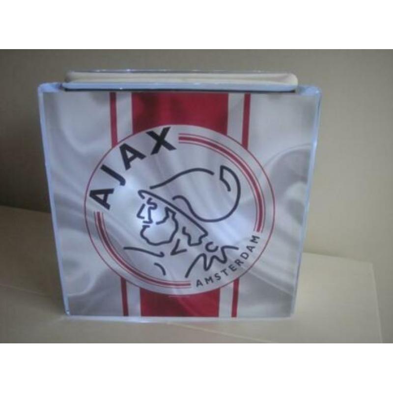 Glasblok Ajax met verlichting