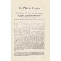 W.Teellinck - DE POLITIEKE CHRISTEN