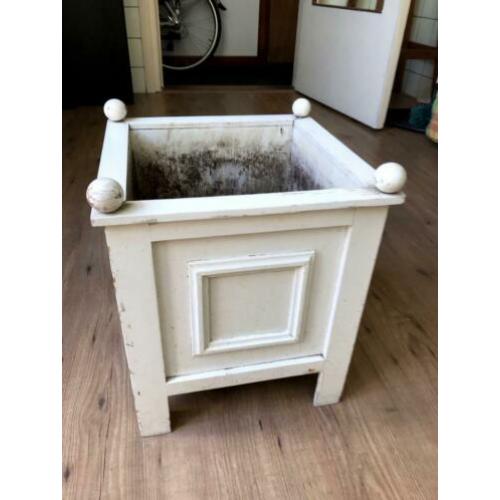 Houten plantenbak