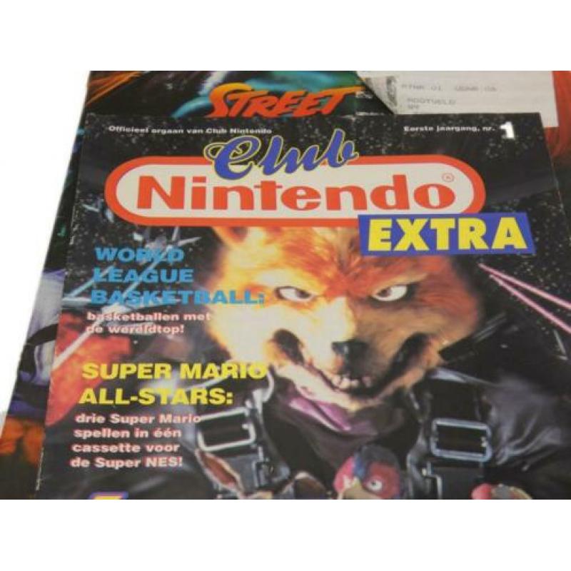5 Club Nintendo Magazines - Zelda Double Dragon - Mario