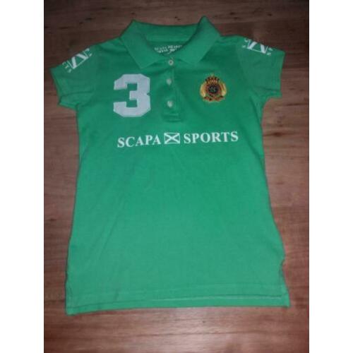 SCAPA SPORTS polo MAAT 128