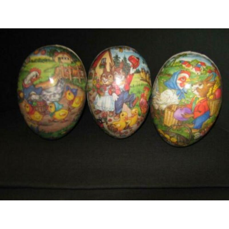 Paaseieren karton / candy containers 20 stuks