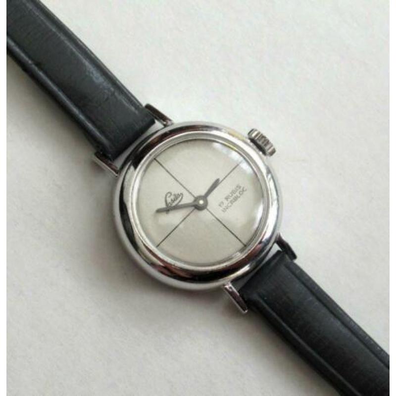 Lasita vintage mechanisch dames horloge ca jaren 70-80.