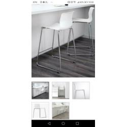6 Ikea Glenn barkrukken