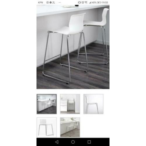 6 Ikea Glenn barkrukken