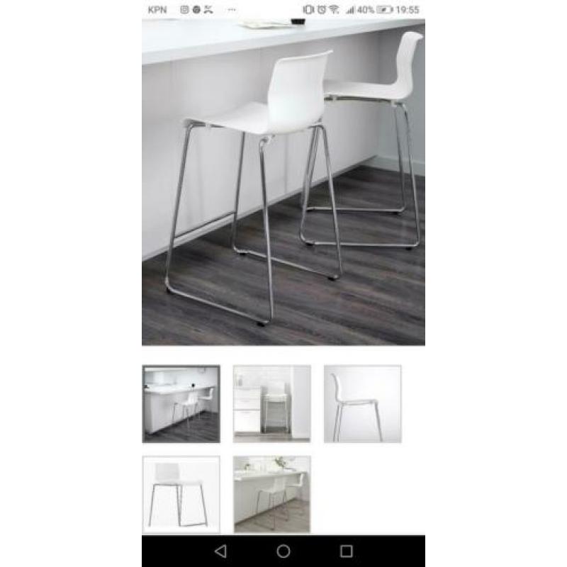 6 Ikea Glenn barkrukken