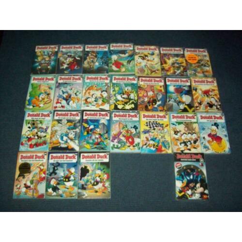 NIEUW SEAL 25 recente Donald Duck pockets & Thema pocket 25