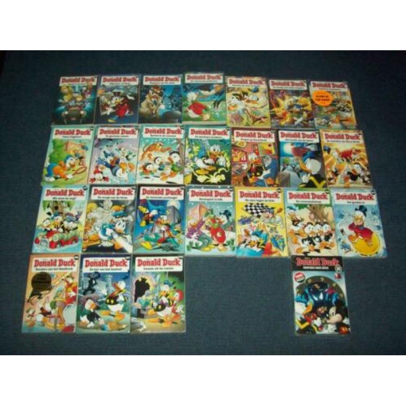NIEUW SEAL 25 recente Donald Duck pockets & Thema pocket 25