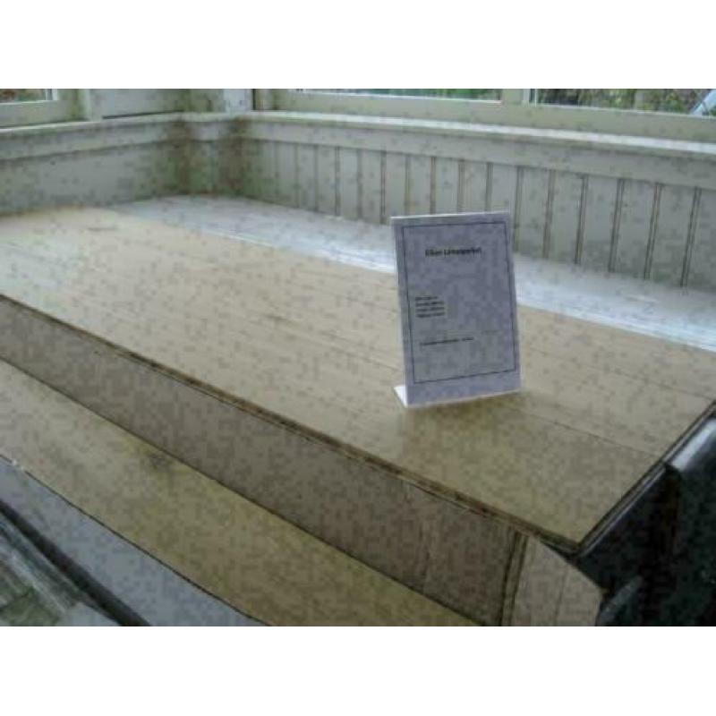 Eiken lamelparket 14x190mm onbehandeld , toplaag 3mm A keus