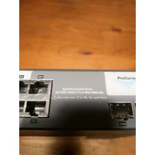 HP 1800-24 G 24 poorts 10/100/1000 switch