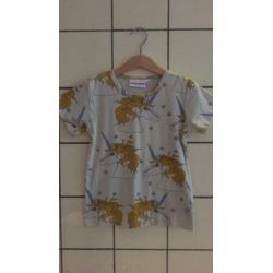 Mini rodini eenhoorn shirt 116-122