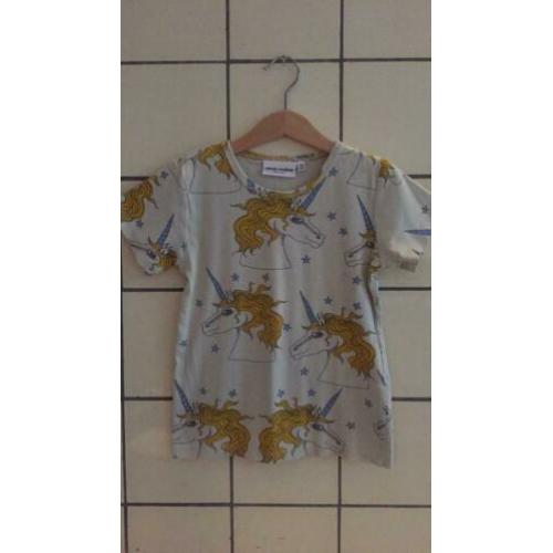 Mini rodini eenhoorn shirt 116-122