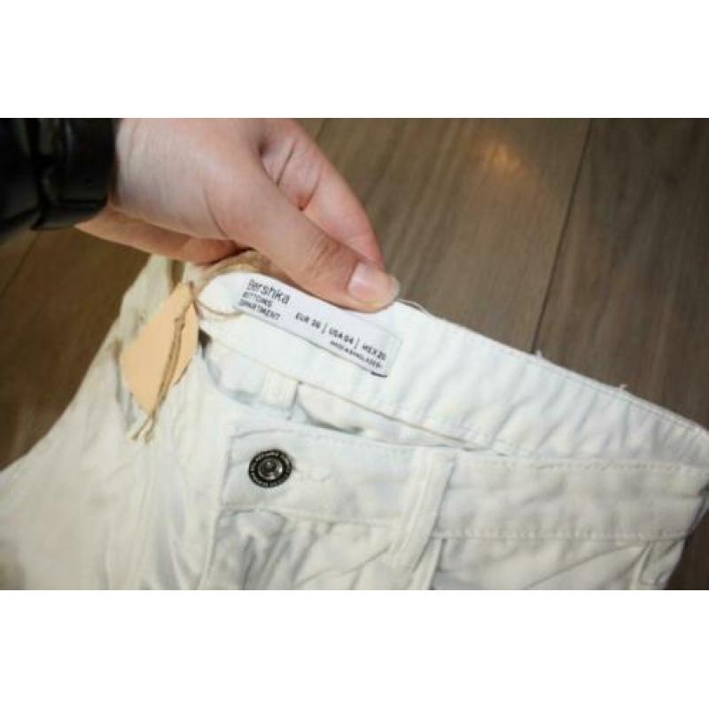 Skinny jeans spijkerbroek broek Bershka maat M 38 ZGAN egf