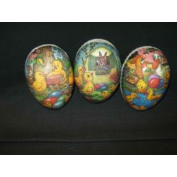 Paaseieren karton / candy containers 20 stuks