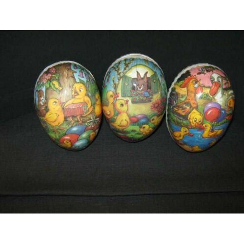 Paaseieren karton / candy containers 20 stuks