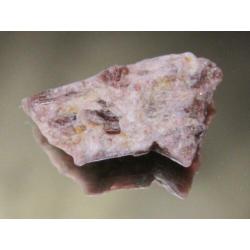 opruiming: 5x ruwe edelsteen RUBELLIET (4) (ROZE TOERMALIJN)