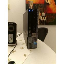 Snelle en zeer complete Dell Optiplex 780 USFF PC set