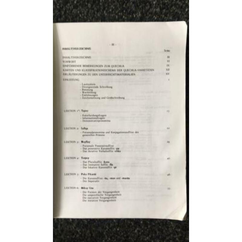 Quechua leerboeken