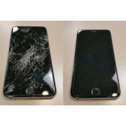 iPhone scherm reparatie Locatie barst kapot 8 7 8+ 6s X 6 5s