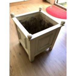 Houten plantenbak