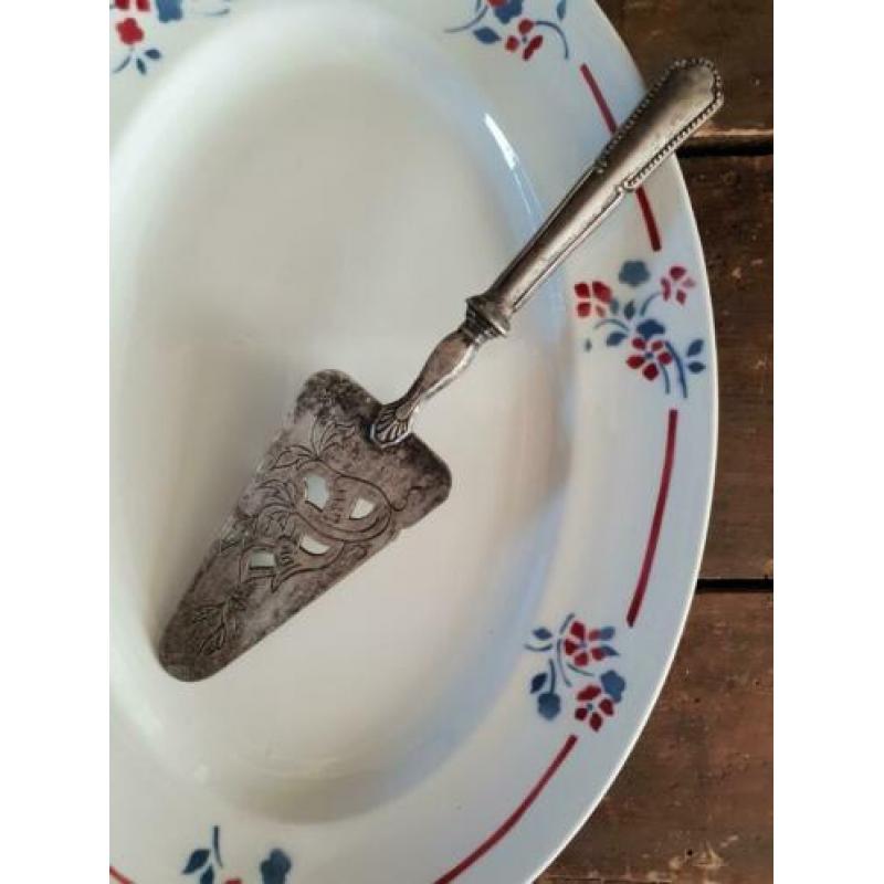 FRANSE ovale schaal AMAND Senlis Toen was geluk