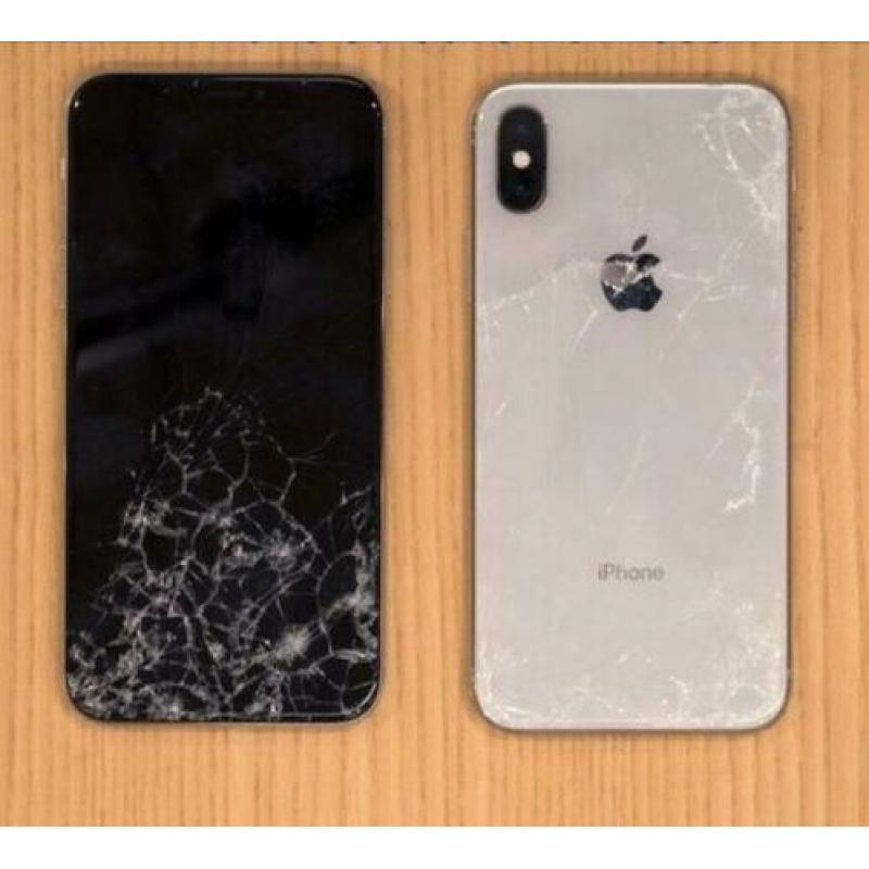 iPhone scherm reparatie Locatie barst kapot 8 7 8+ 6s X 6 5s