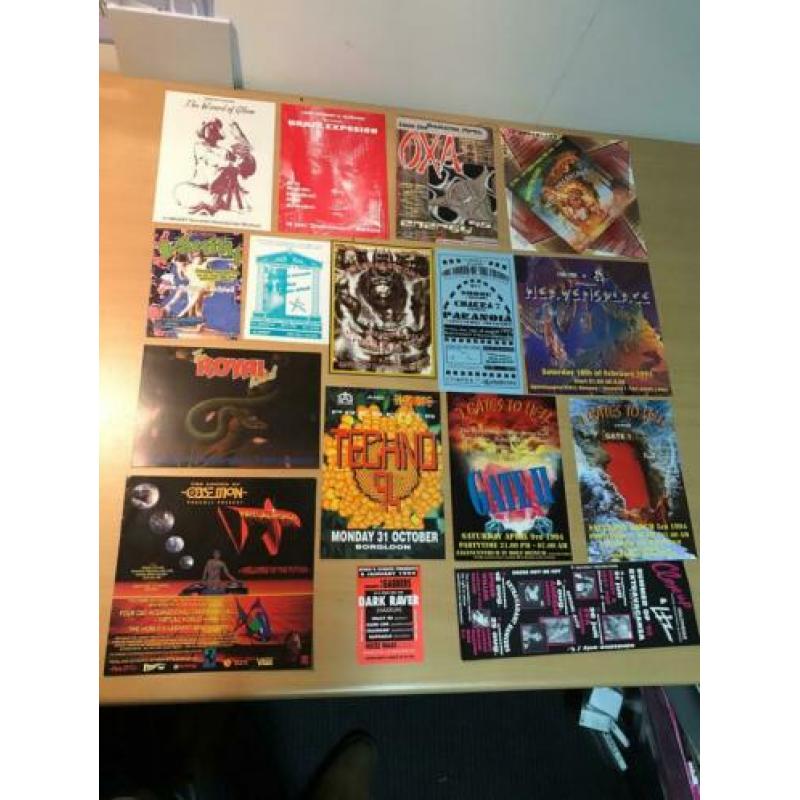Flyers jaren 90hardcore gabber ID&T