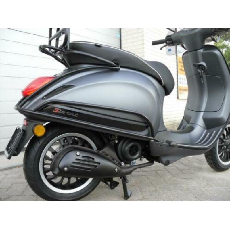 snorfiets, Vespa spint mat grijs 2017